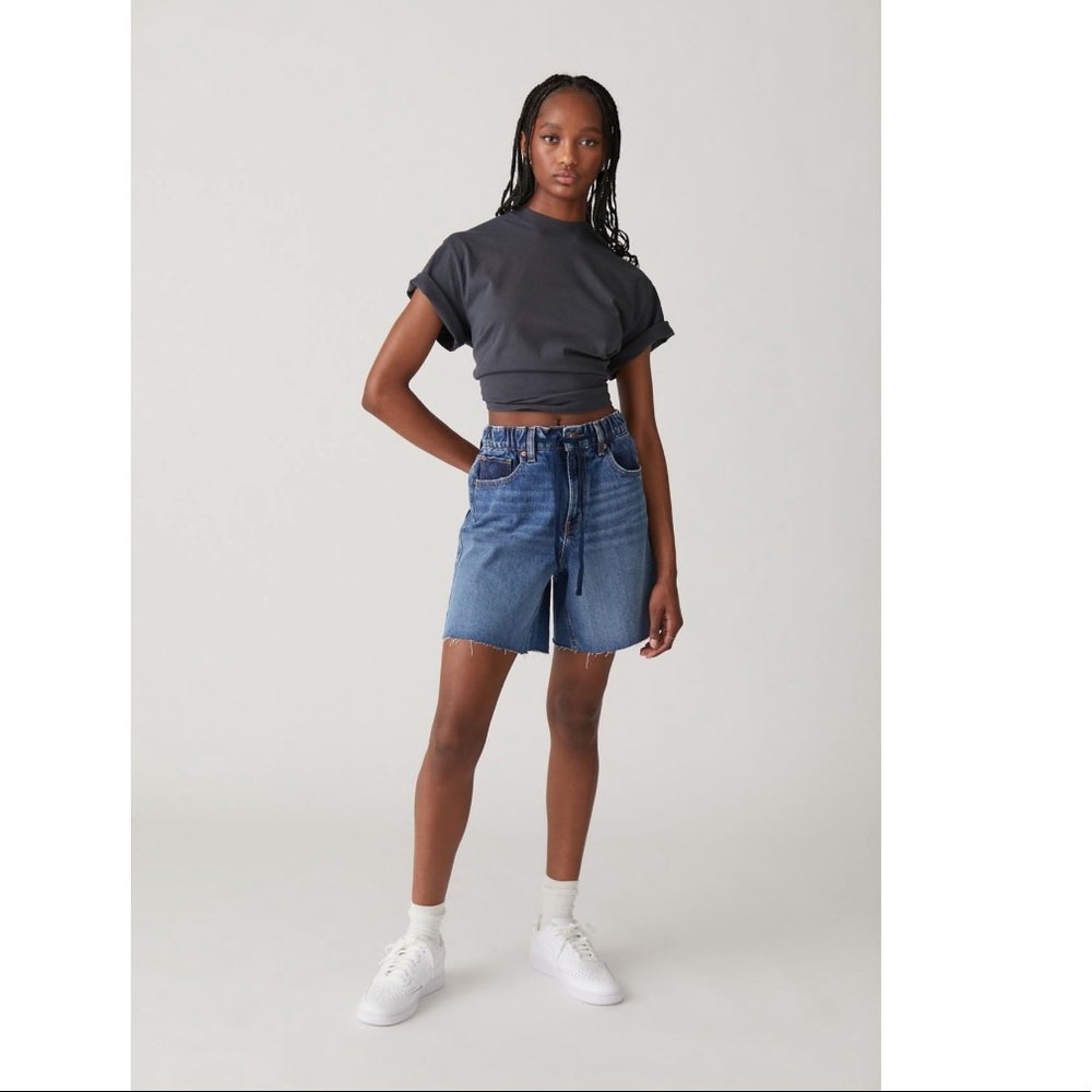 BDG Pull On Denim Baggy Short
